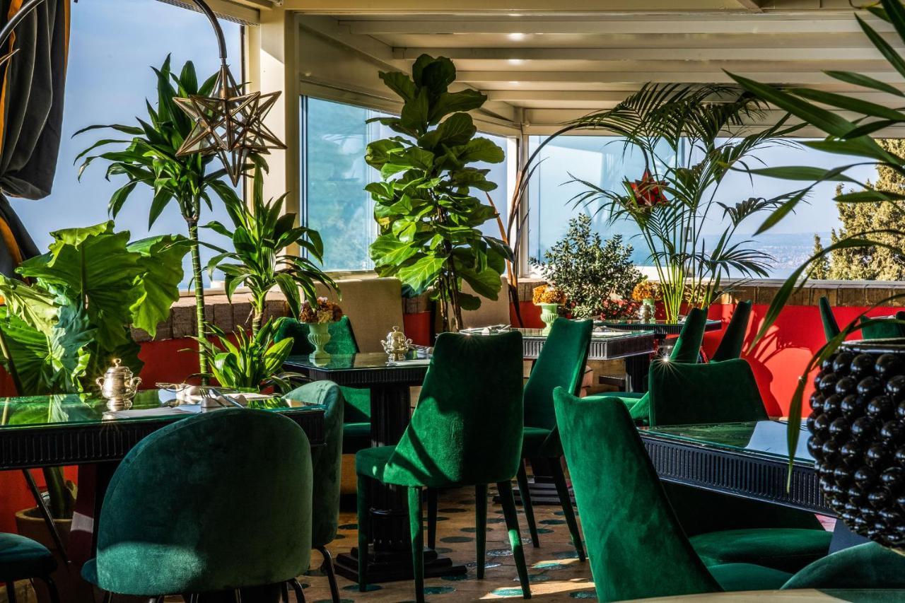 Hotel Villa Carlotta ตาออร์มินา ภายนอก รูปภาพ