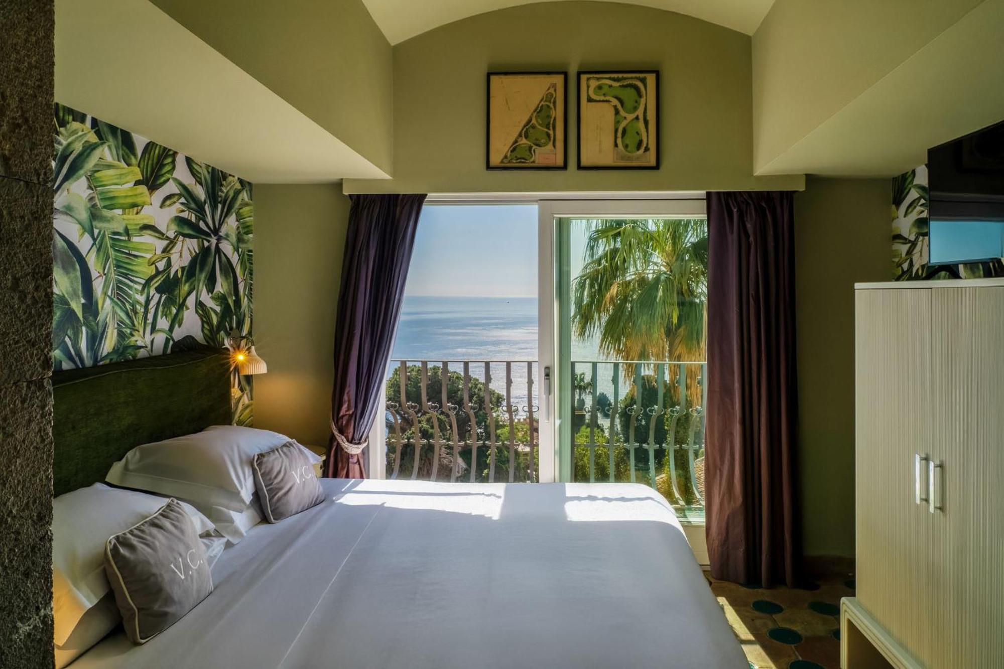 Hotel Villa Carlotta ตาออร์มินา ภายนอก รูปภาพ